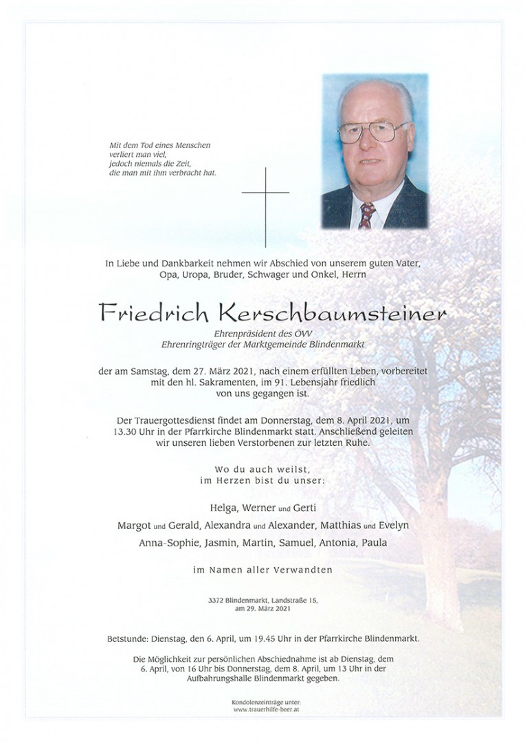 Parte Friedrich  Kerschbaumsteiner