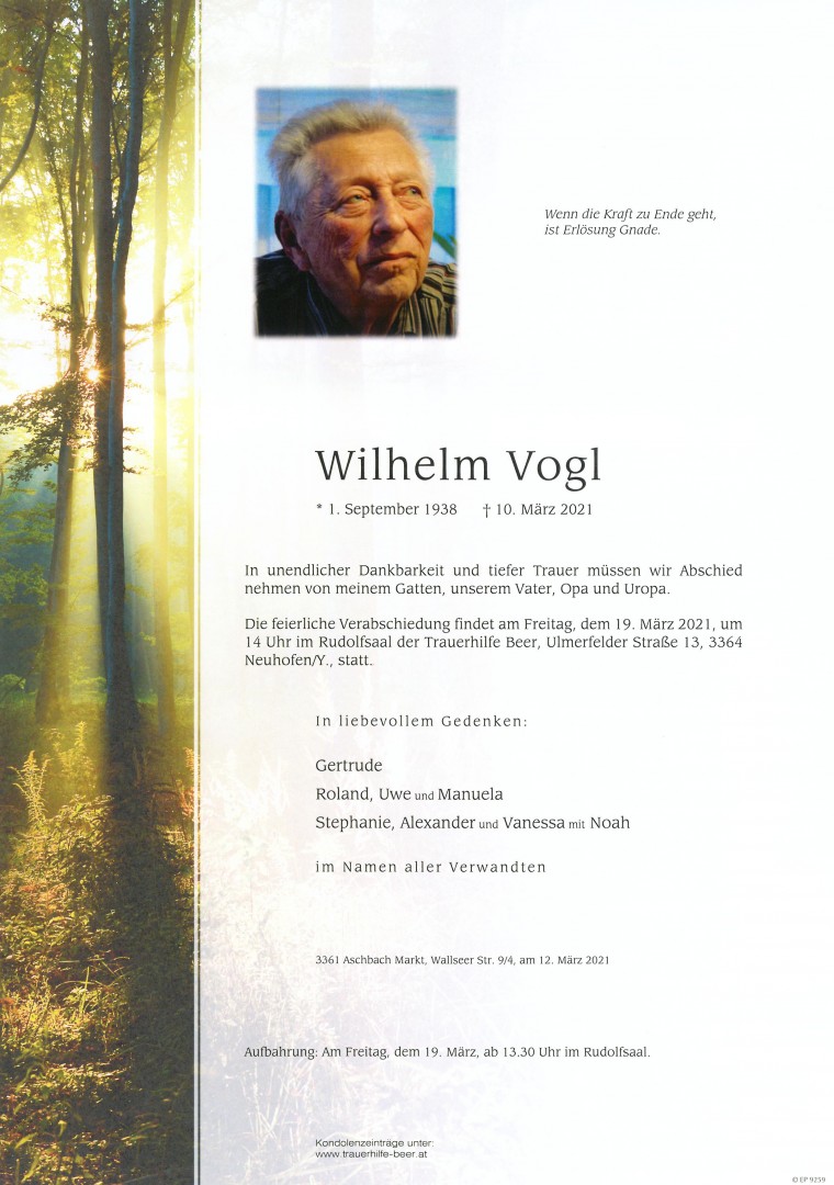 Parte Wilhelm Vogl
