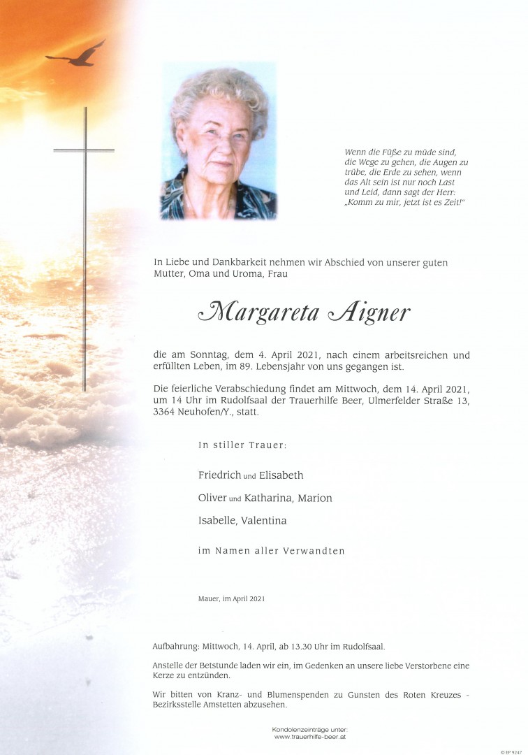 Parte Margareta Aigner