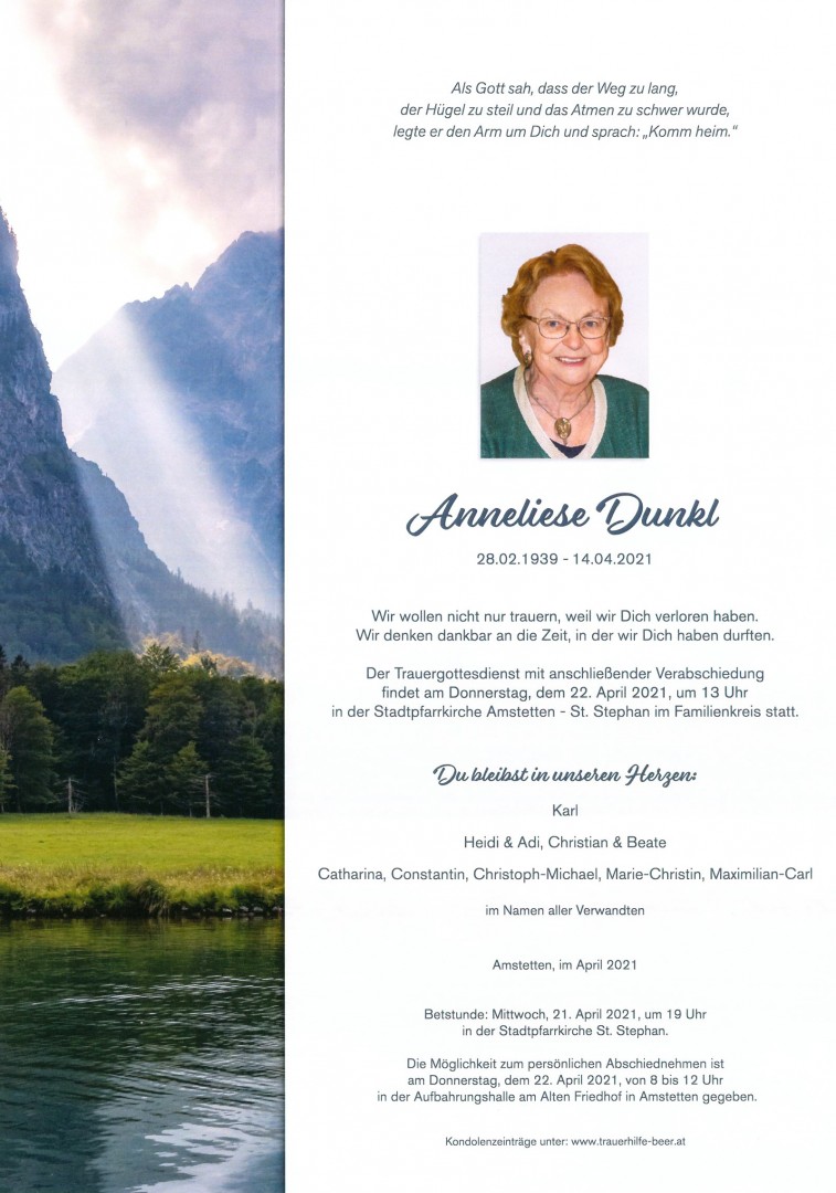 Parte Anneliese Dunkl