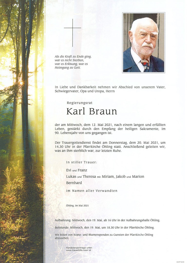 Parte Karl Braun