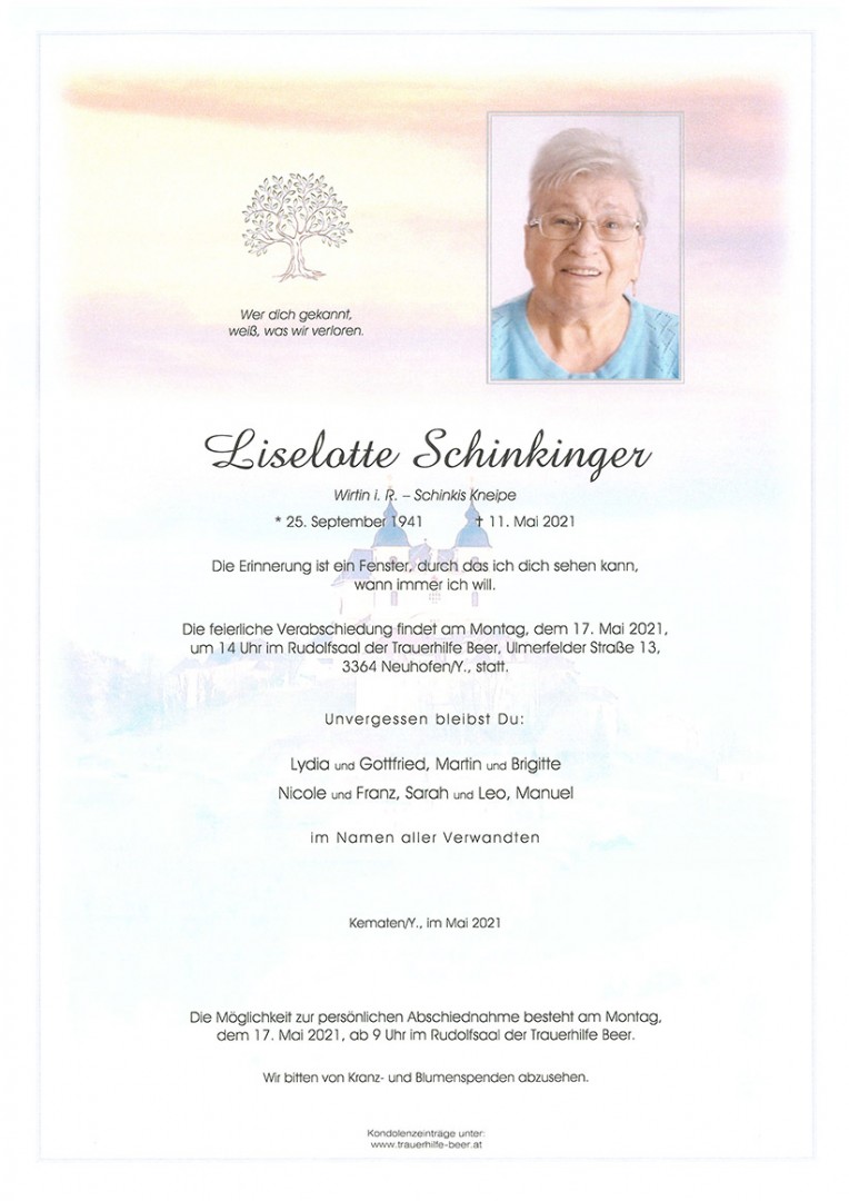 Parte Liselotte Schinkinger