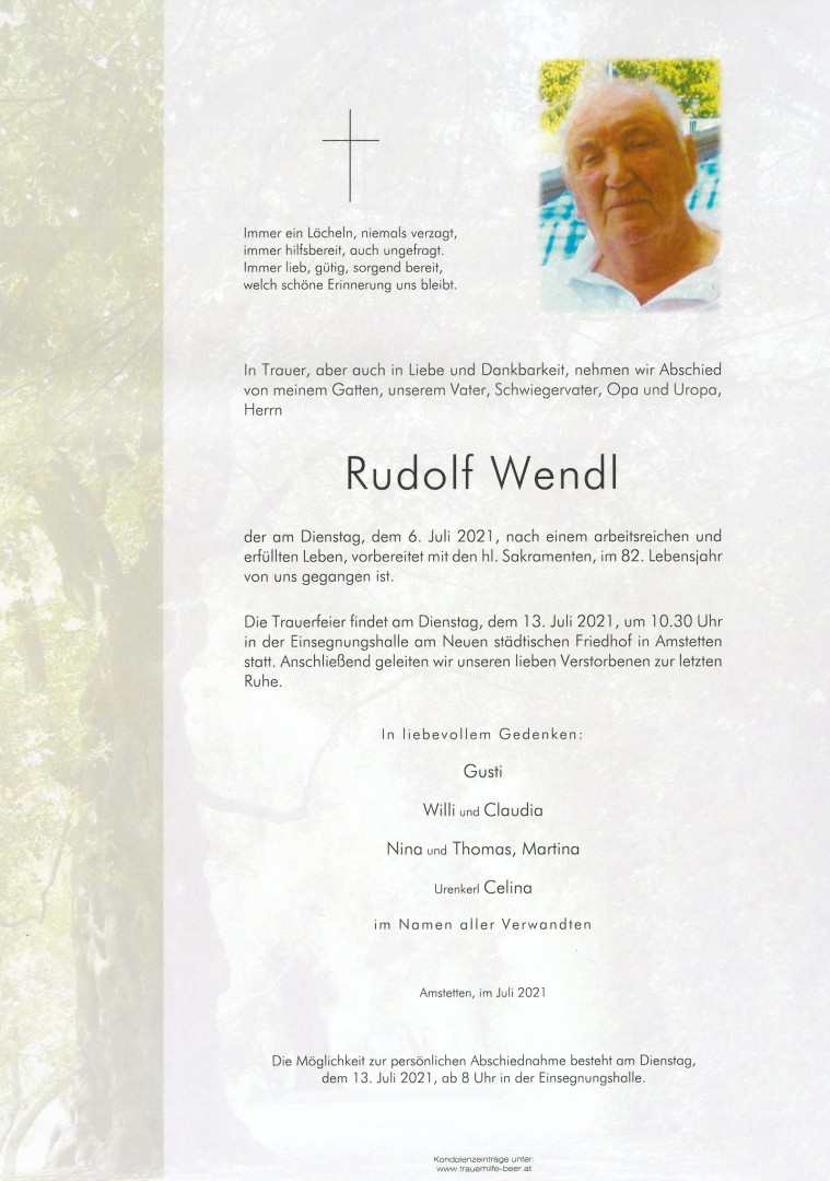 Parte Rudolf Wendl