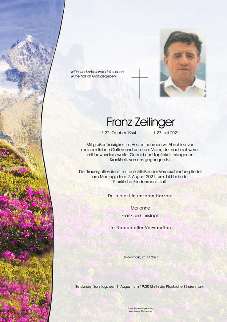 Parte Franz Zeilinger