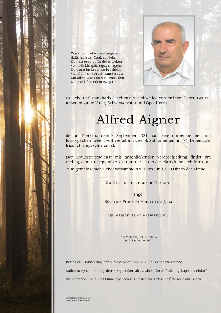 Parte Alfred Aigner