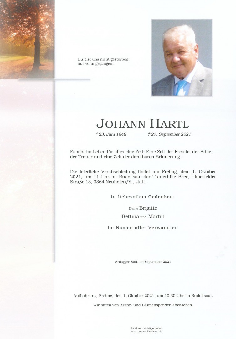 Parte Johann Hartl