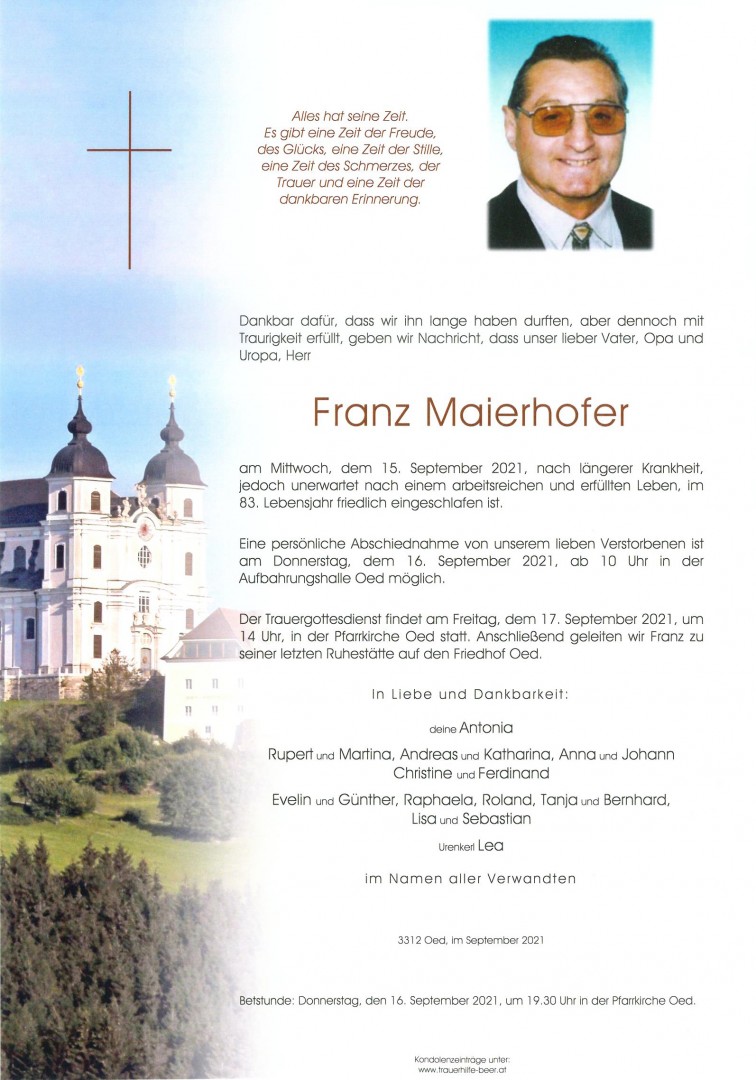 Parte Franz Maierhofer