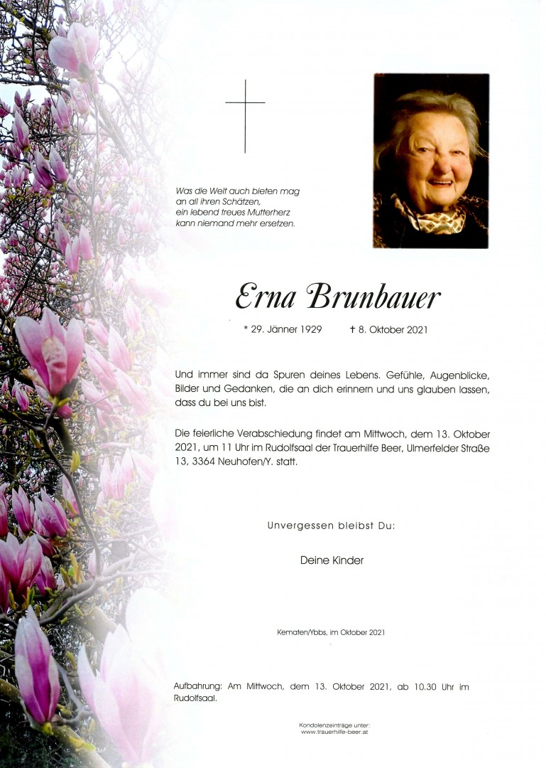 Parte Erna Brunbauer