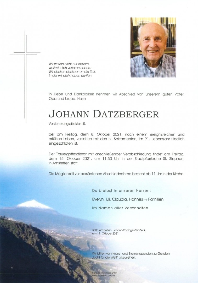 Parte Johann Datzberger