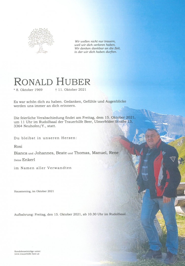 Parte Ronald Huber