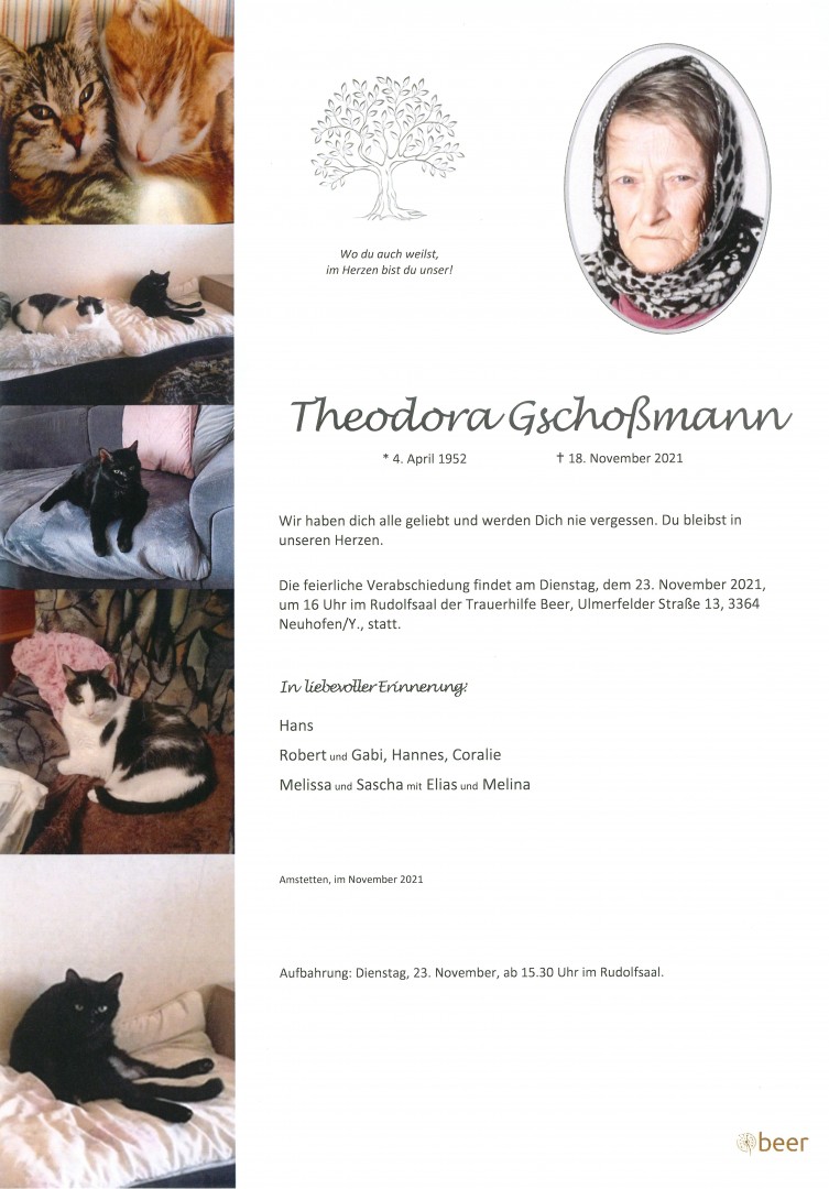 Parte Theodora Gschoßmann