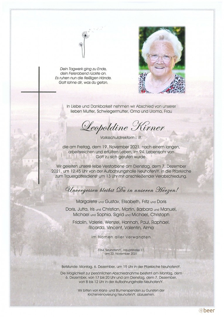 Parte Leopoldine Kirner