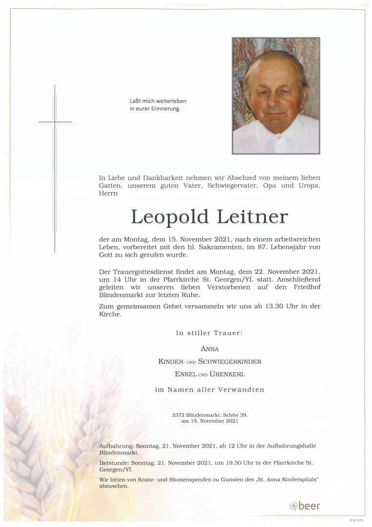 Parte Leopold Leitner