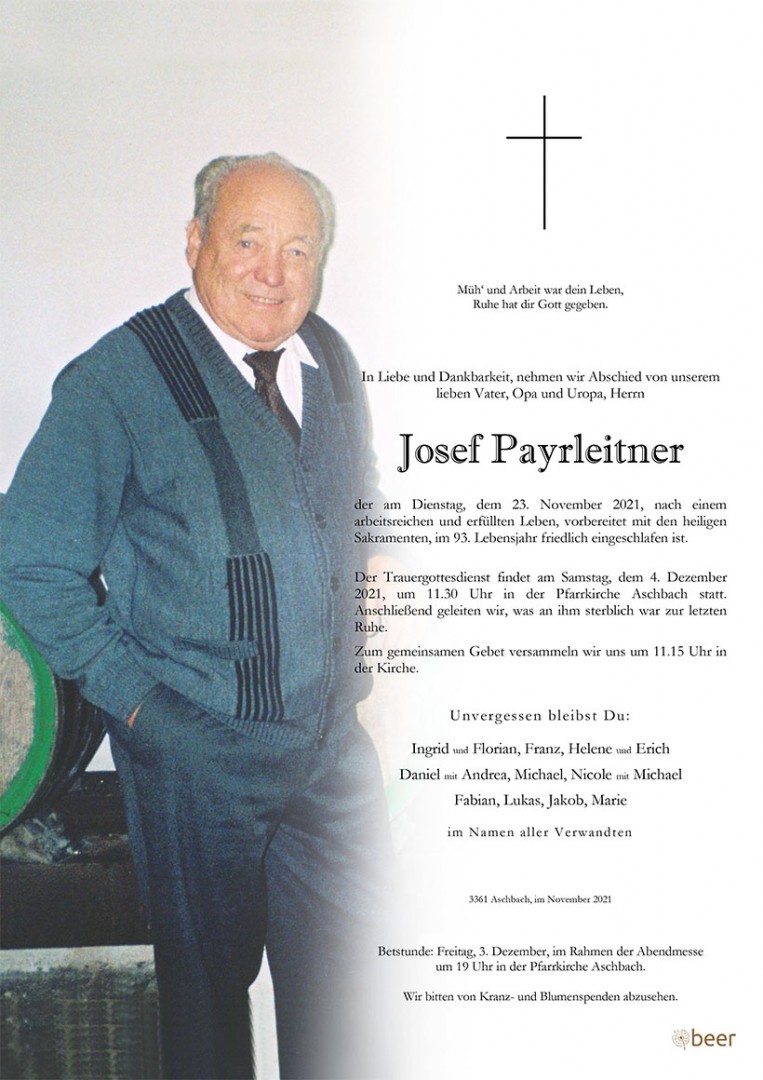 Parte Josef Payrleitner
