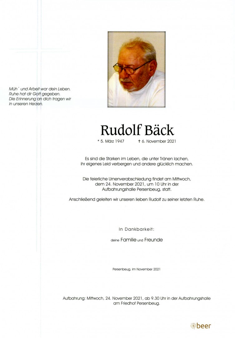 Parte Rudolf Bäck