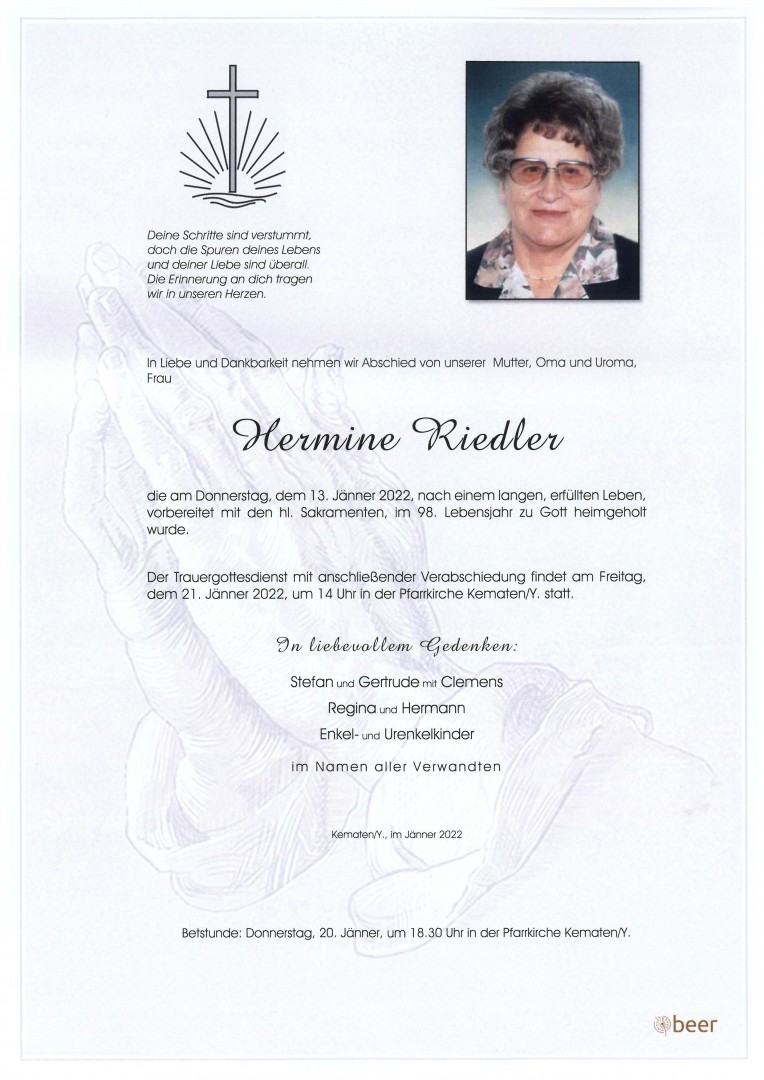 Parte Hermine Riedler