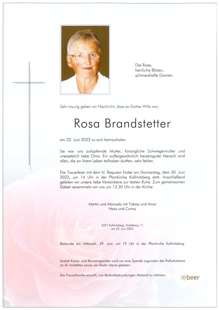 Parte Rosa Brandstetter