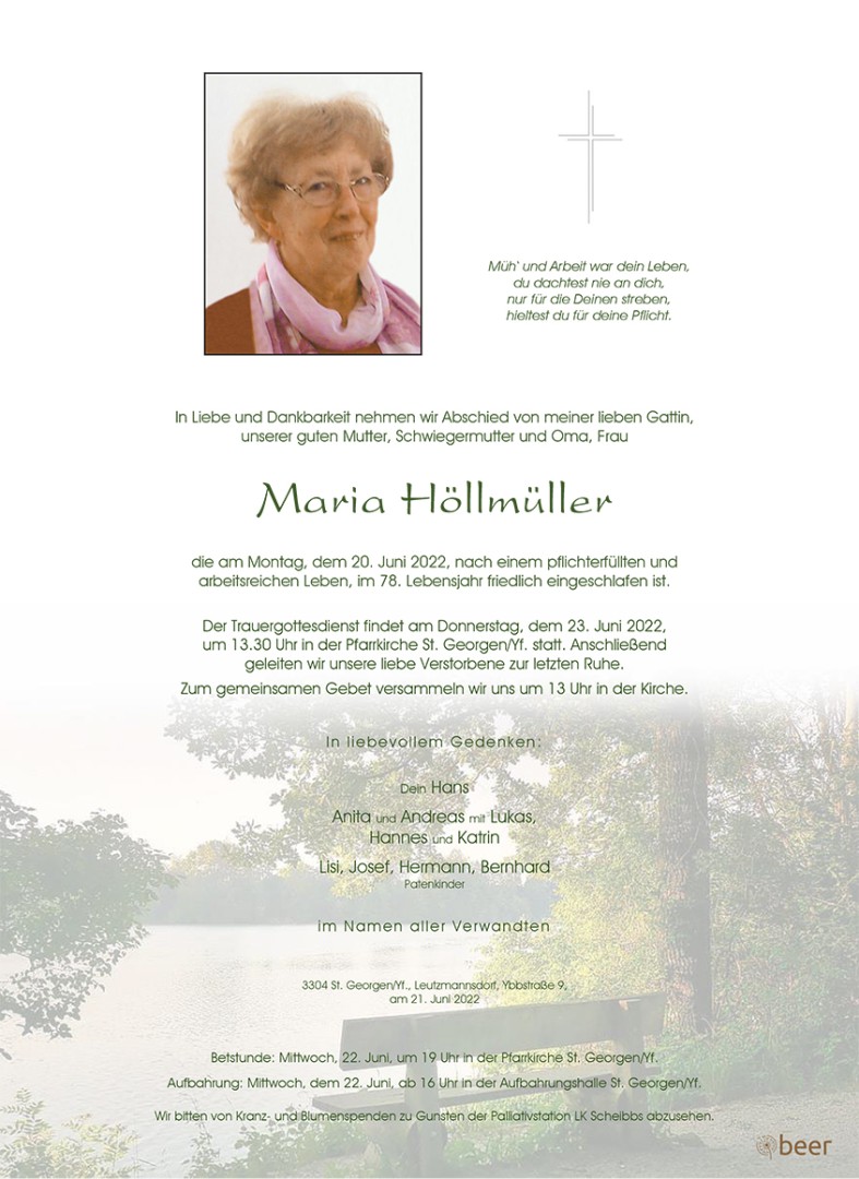Parte Maria Höllmüller