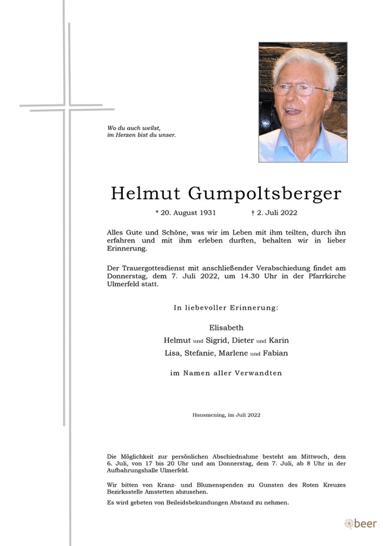 Parte Helmut Gumpoltsberger