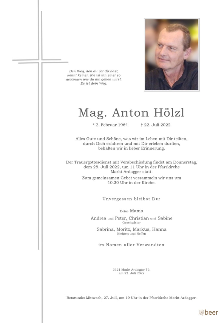 Parte Mag. Anton Hölzl