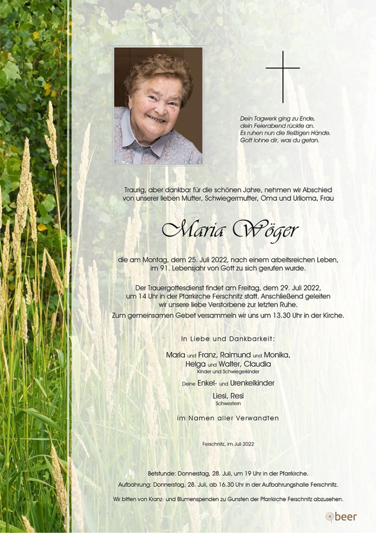 Parte Maria Wöger