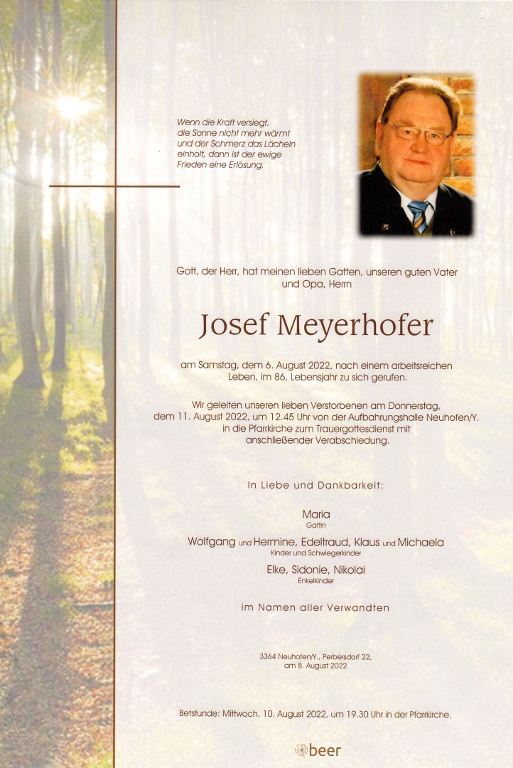 Parte Josef Meyerhofer