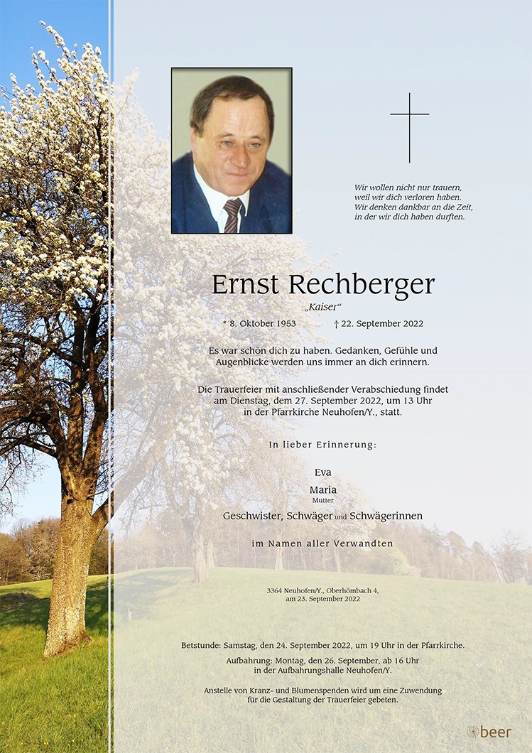 Parte Ernst Rechberger
