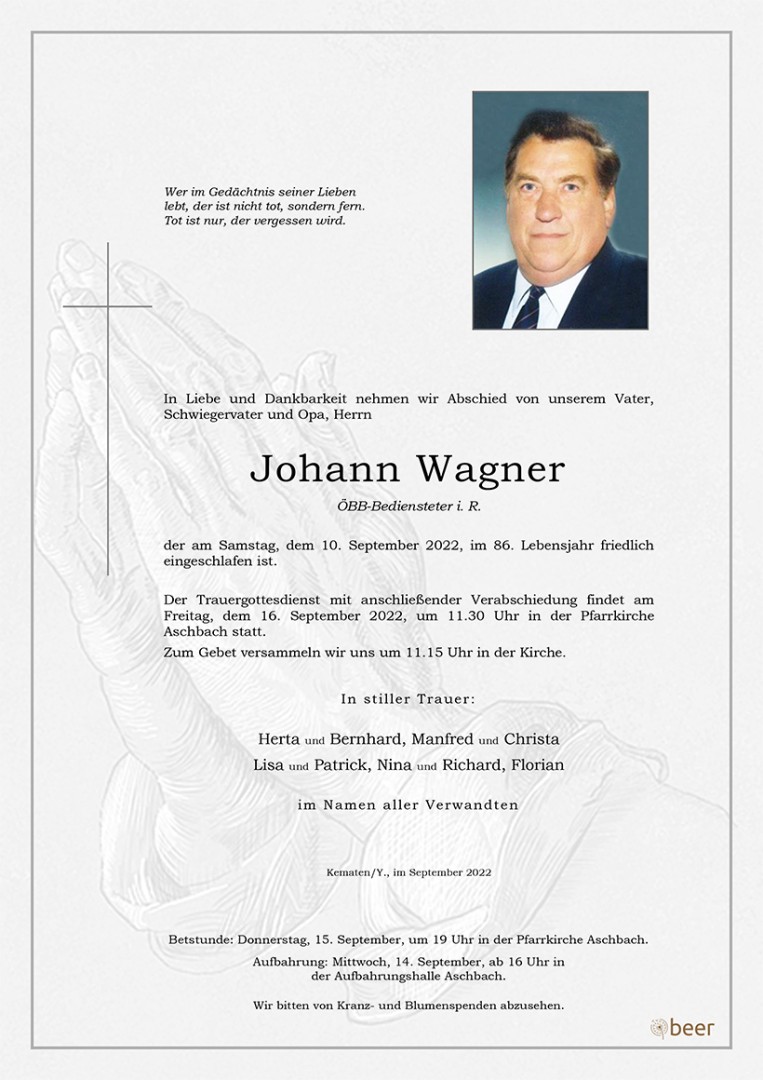 Parte Johann Wagner