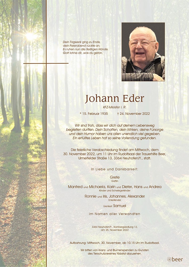 Parte Johann Eder