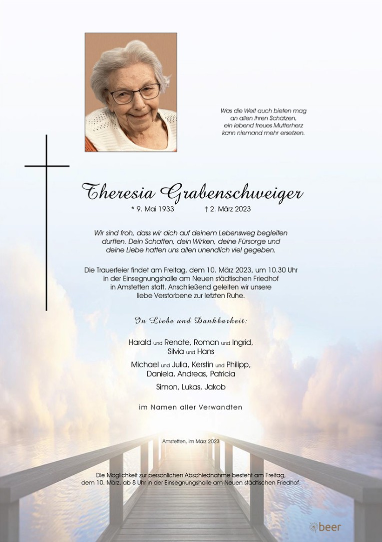 Parte Theresia Grabenschweiger