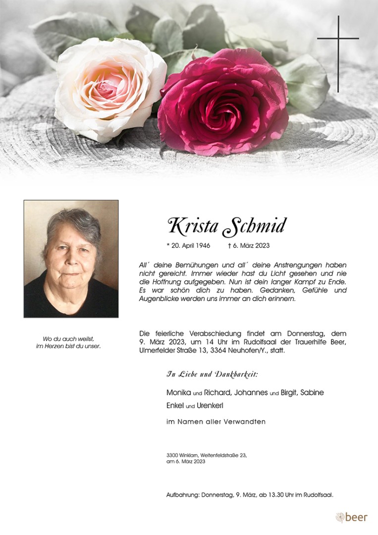 Parte Krista Schmid