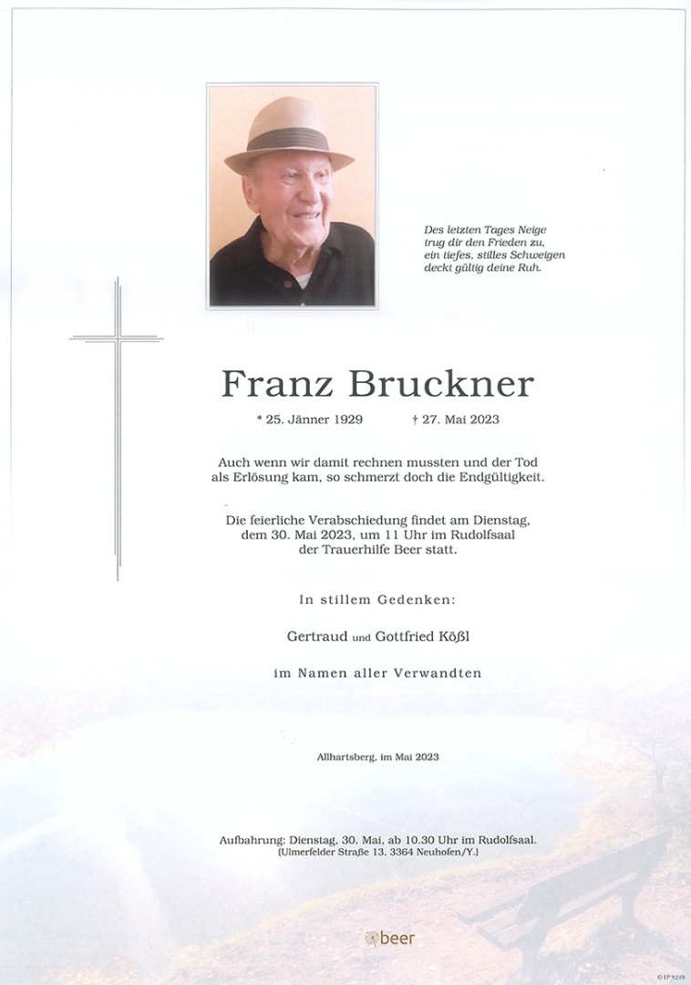 Parte Franz Bruckner