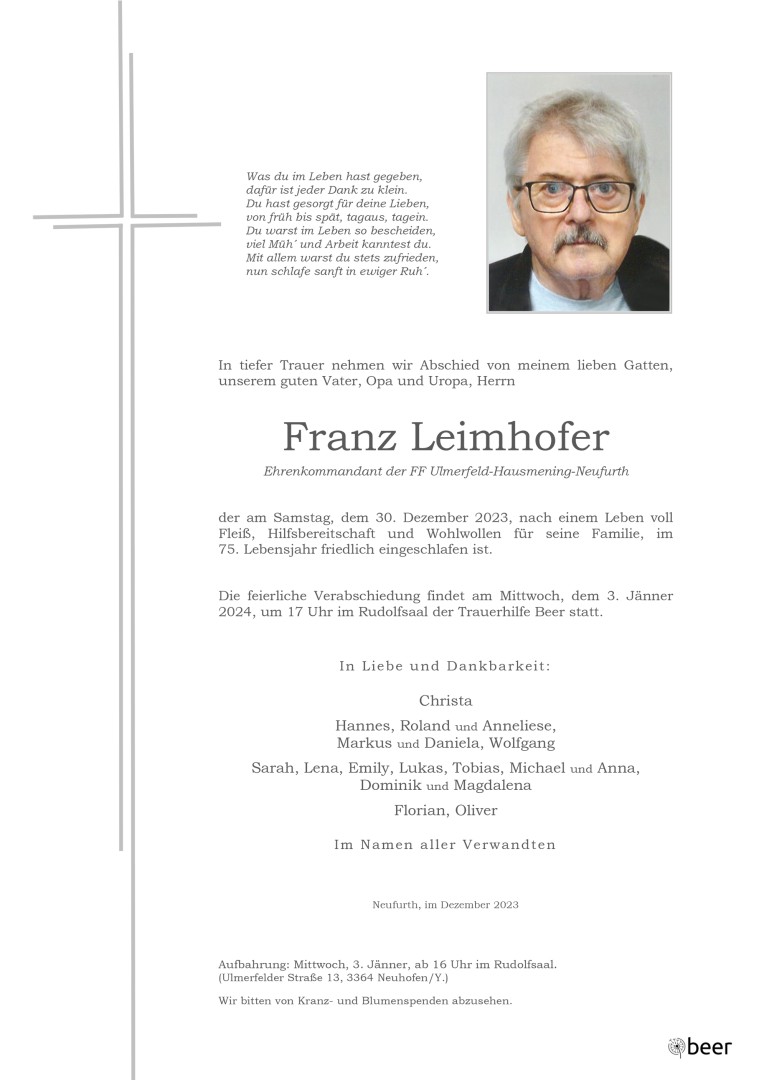 Parte Franz Leimhofer