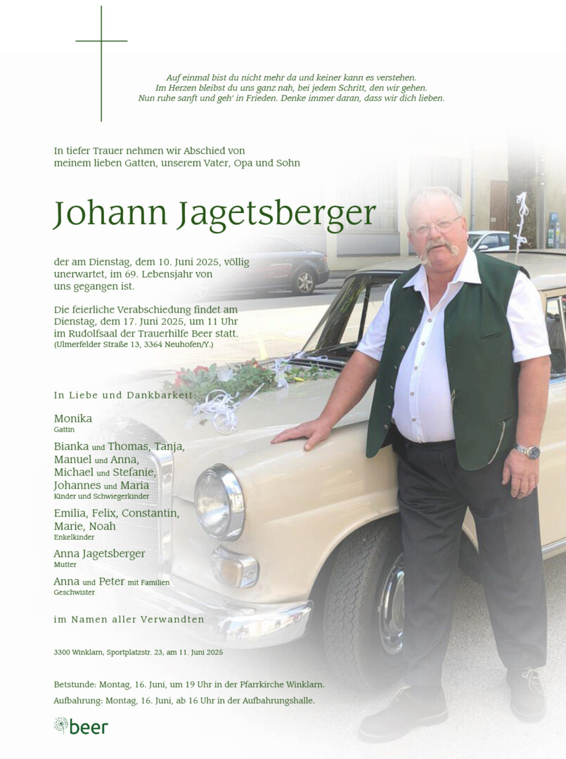 Parte Johann Jagetsberger