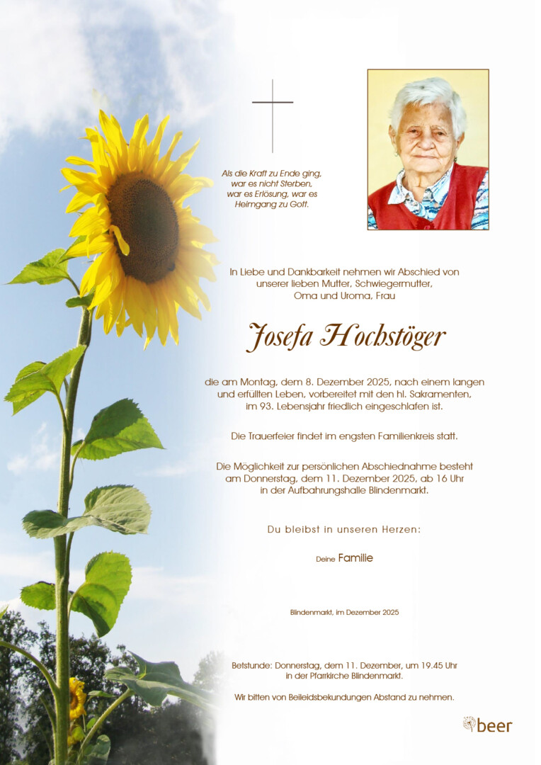 Parte Josefa Hochstöger