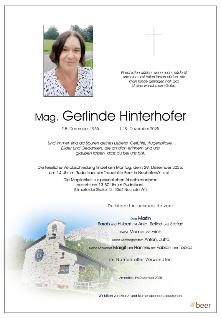 Parte Mag. Gerlinde Hinterhofer