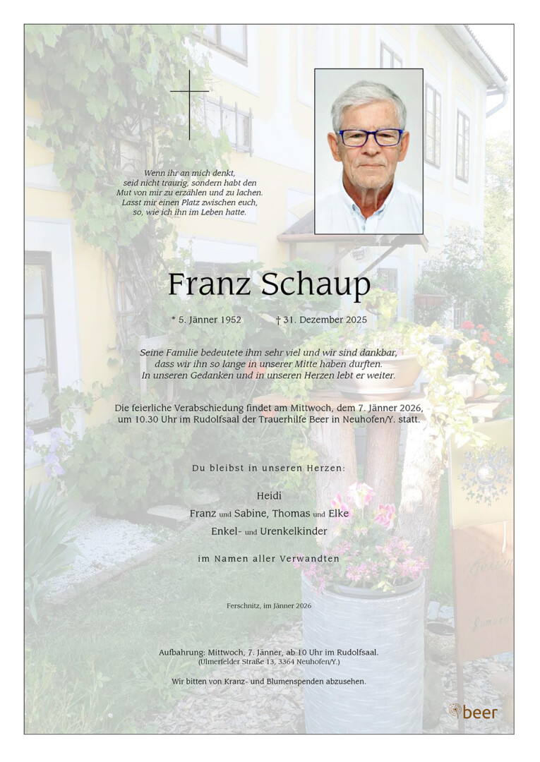 Parte Franz Schaup