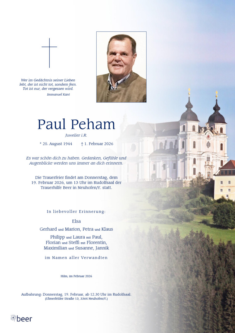 Parte Paul Peham