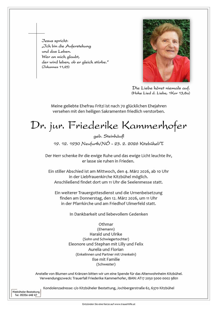 Parte Dr. jur. Friederike Kammerhofer