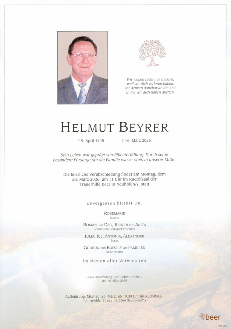 Parte Helmut Beyrer