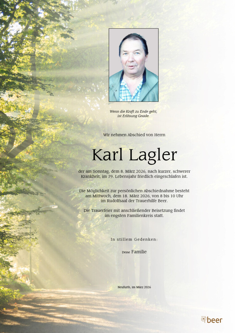 Parte Karl Lagler
