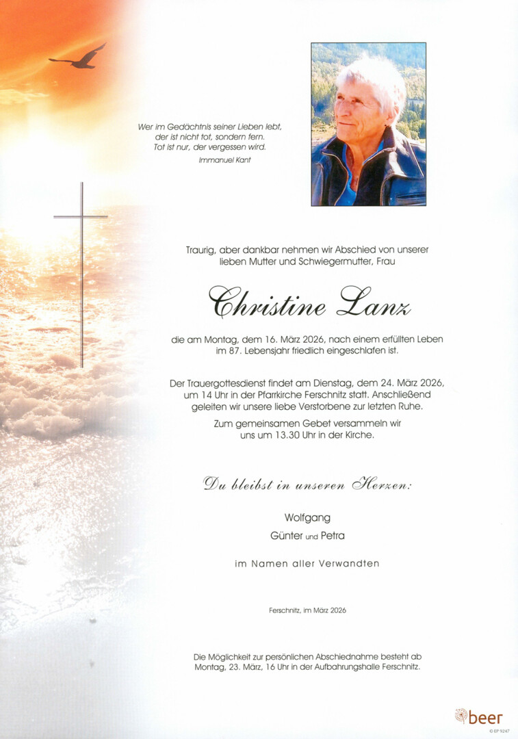 Parte Christine Lanz