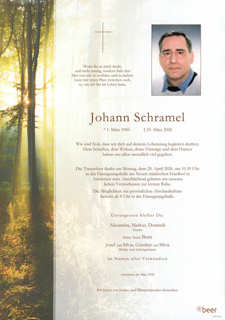 Parte Johann Schramel