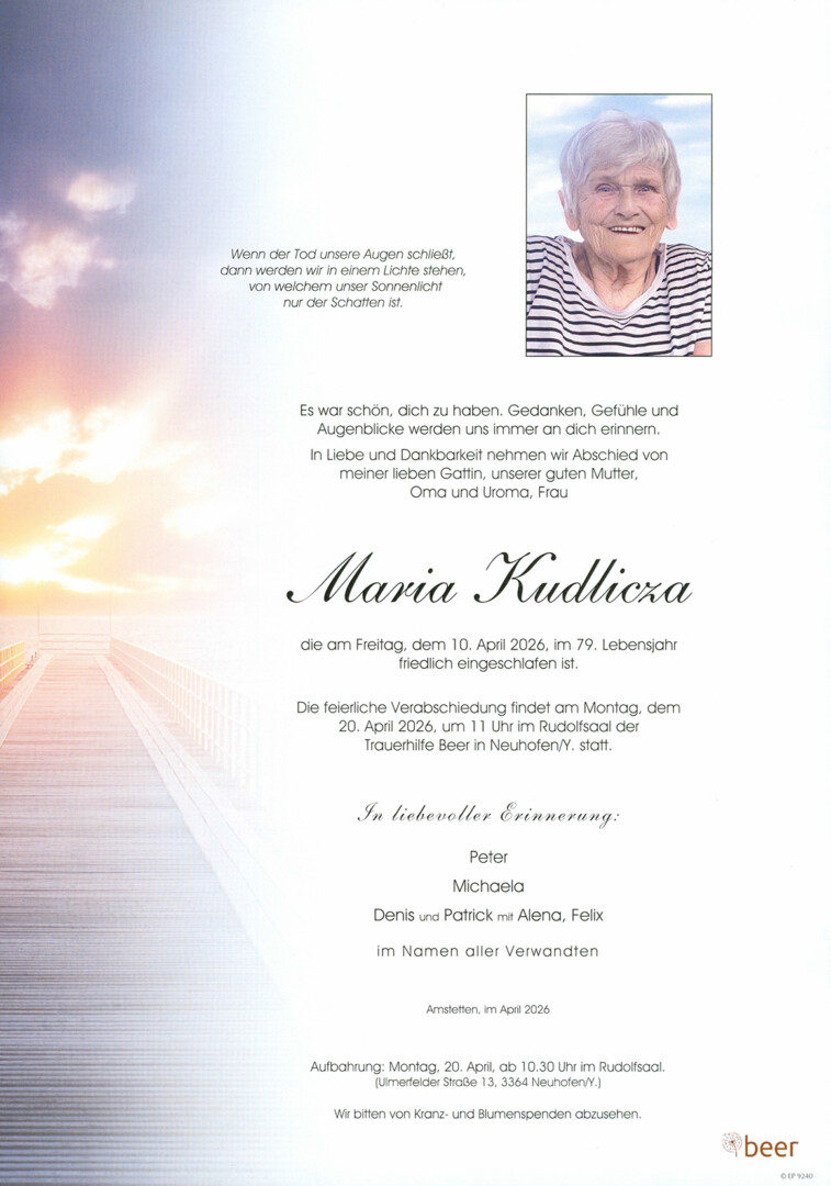 Parte Maria Kudlicza