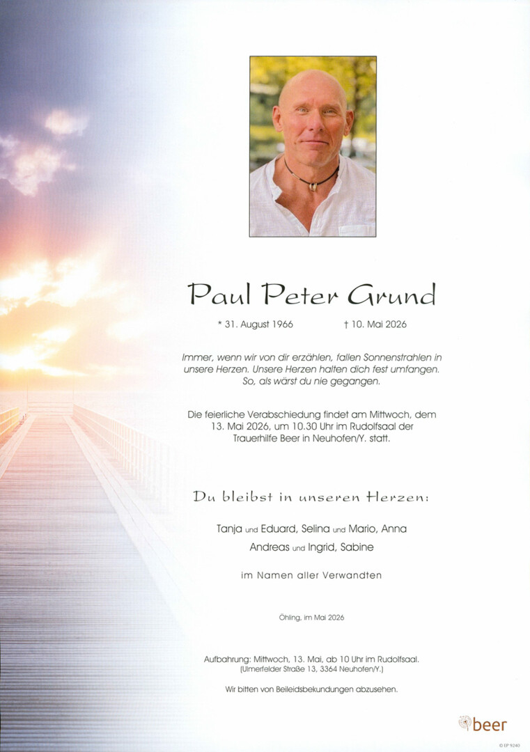 Parte Paul Peter Grund