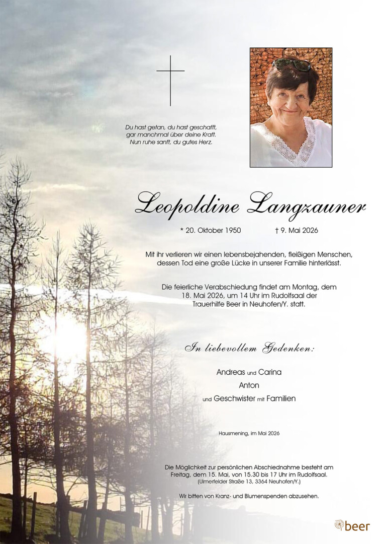 Parte Leopoldine Langzauner