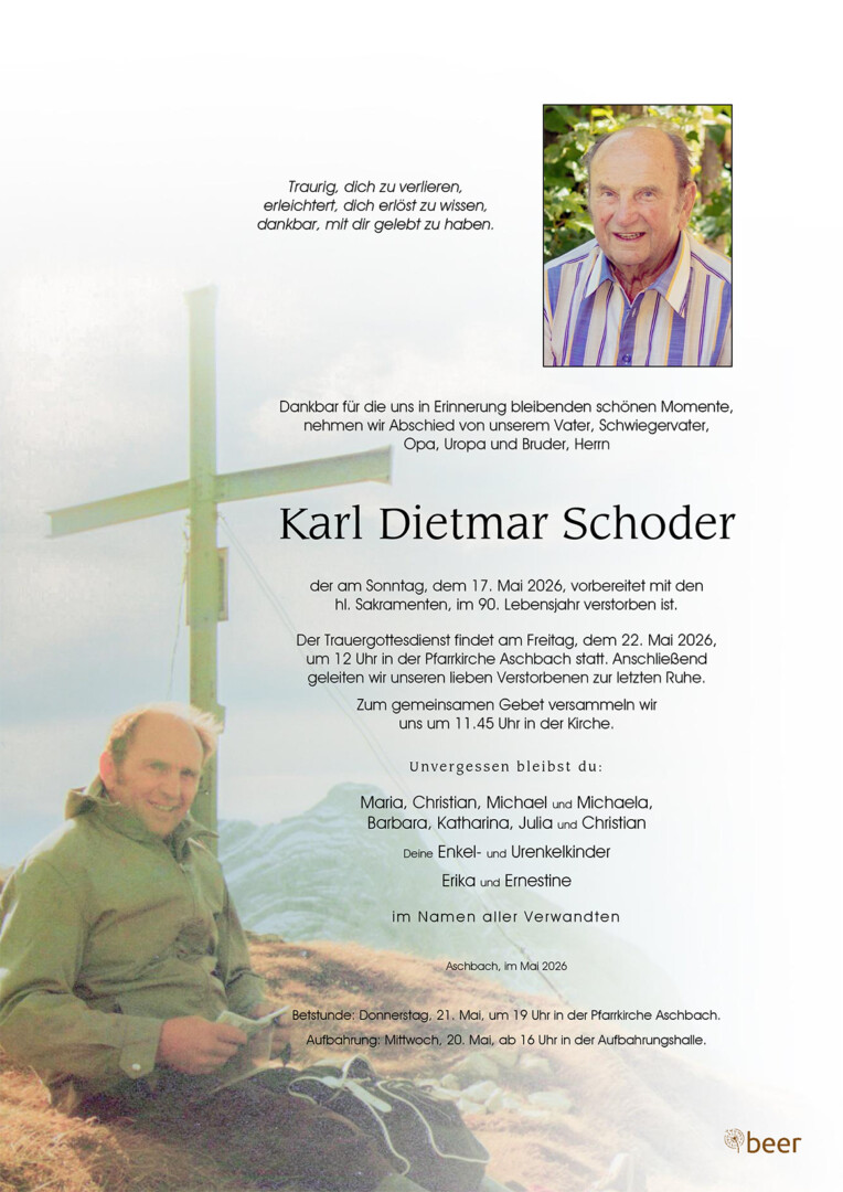 Parte Karl Dietmar Schoder