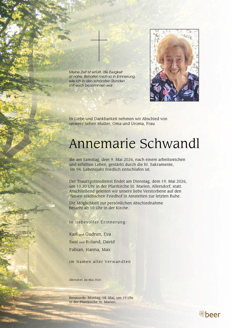 Parte Annemarie Schwandl
