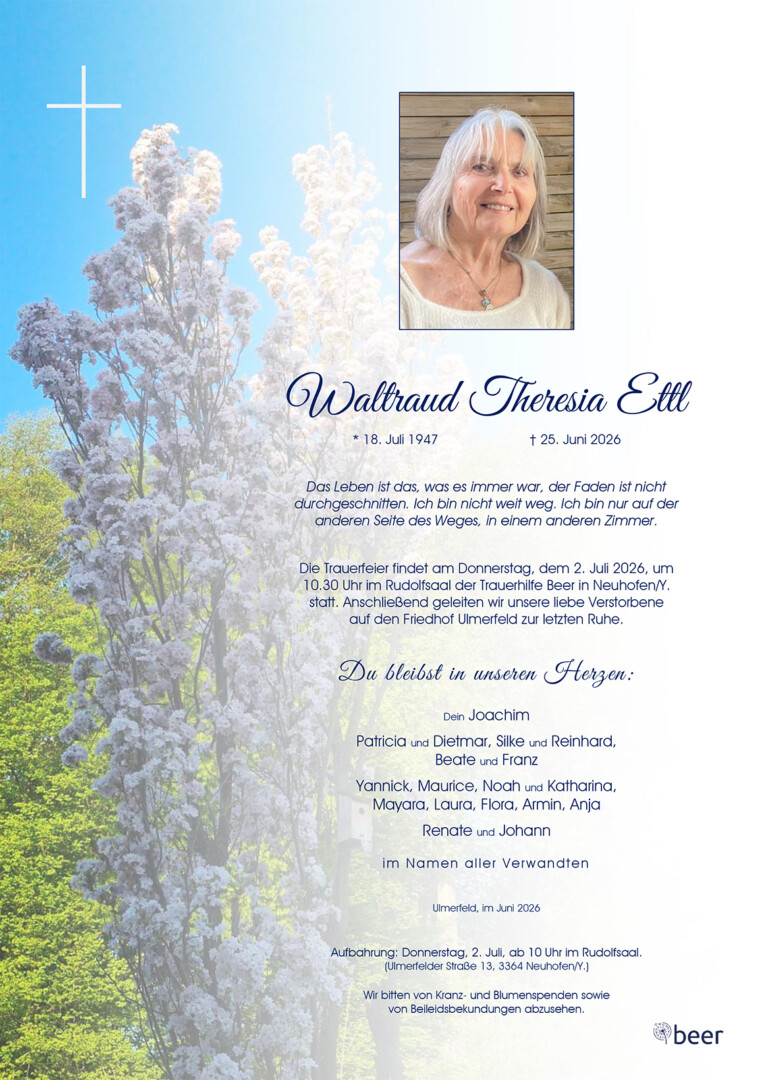 Parte Waltraud Theresia Ettl