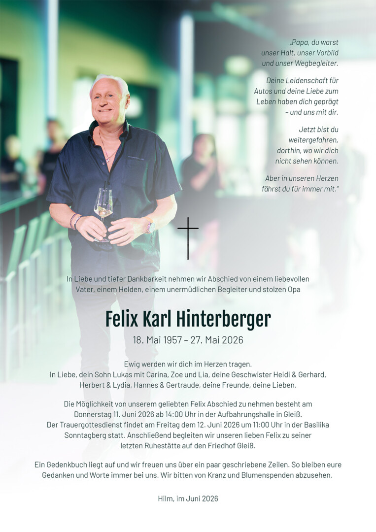 Parte Felix Karl Hinterberger